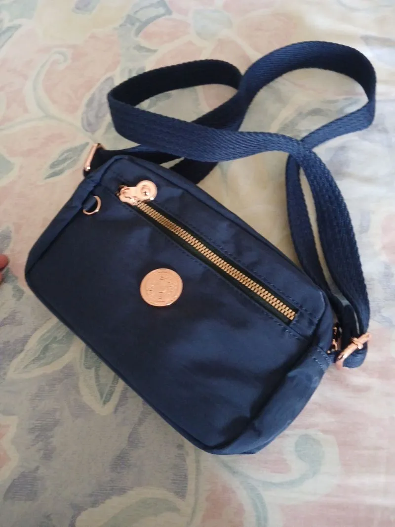 Tas Selempang Kecil Navy Blue photo 1