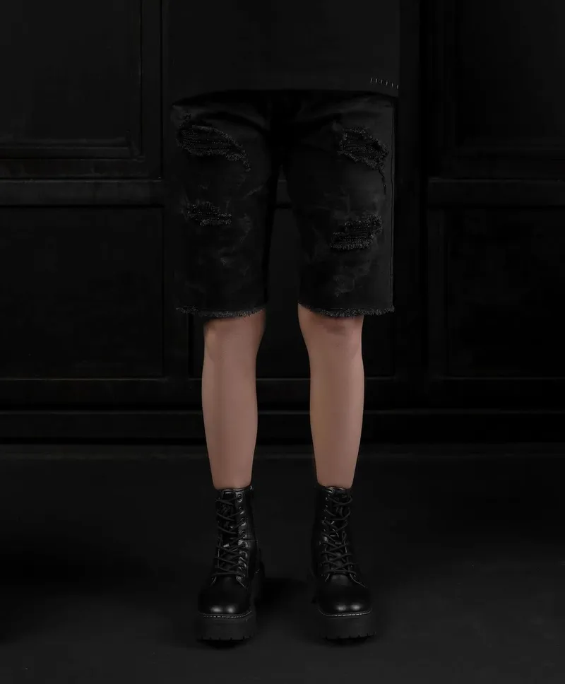 Biker Short Pria black photo 1