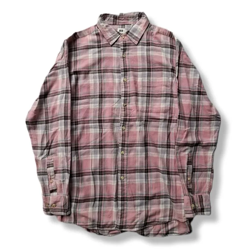 Uniqlo Streetwear Casual Casual shirt Pria multicolor photo 1