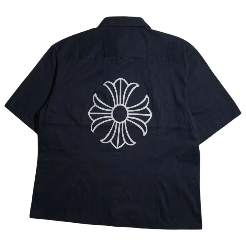 Japanese brand Casual Reworked Casual shirt Pria navy photo 1
