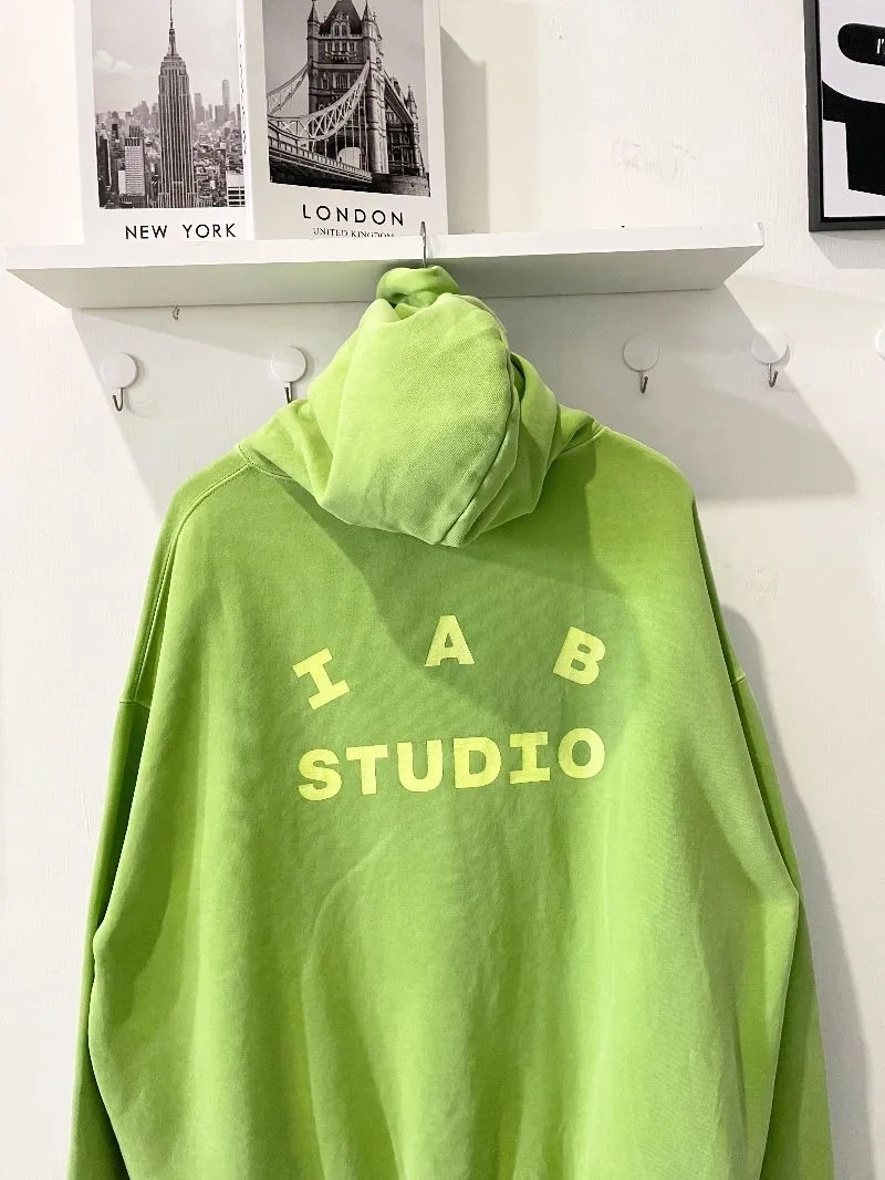 Hoodie IAB STUDIO green woshing - Preloved