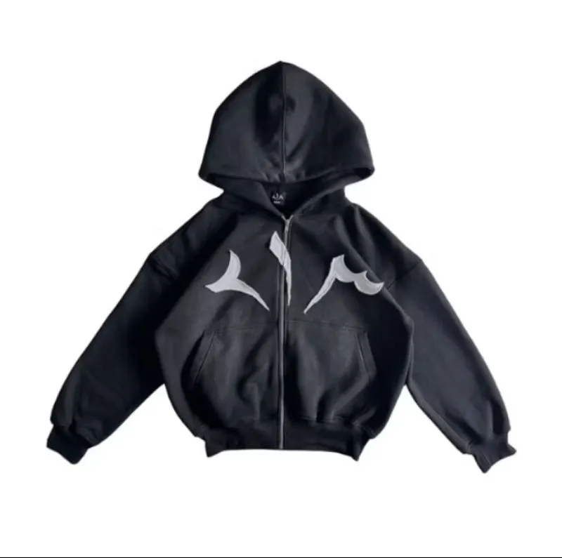 Hoodie Boxy Shadow Zipper photo 1