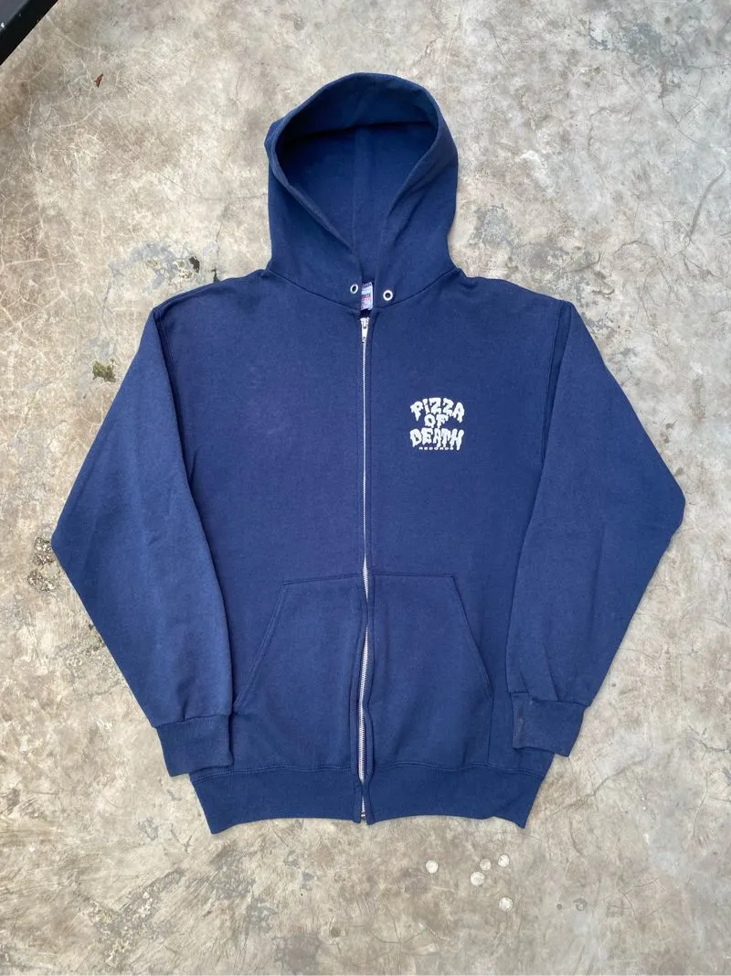 Pizza of Death gray zip foodie 【L】 Pizza of Death gray zip foodie 【L】