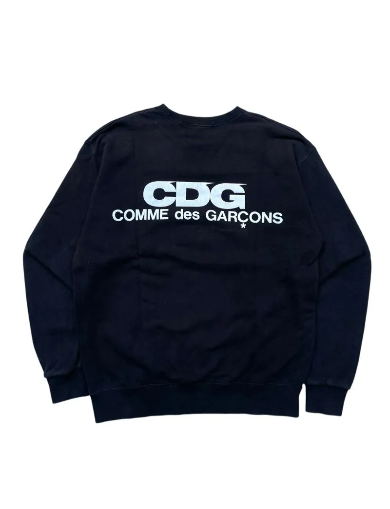 COMME des GARÇONS Streetwear Avant Garde Sweatshirt Pria black photo 1