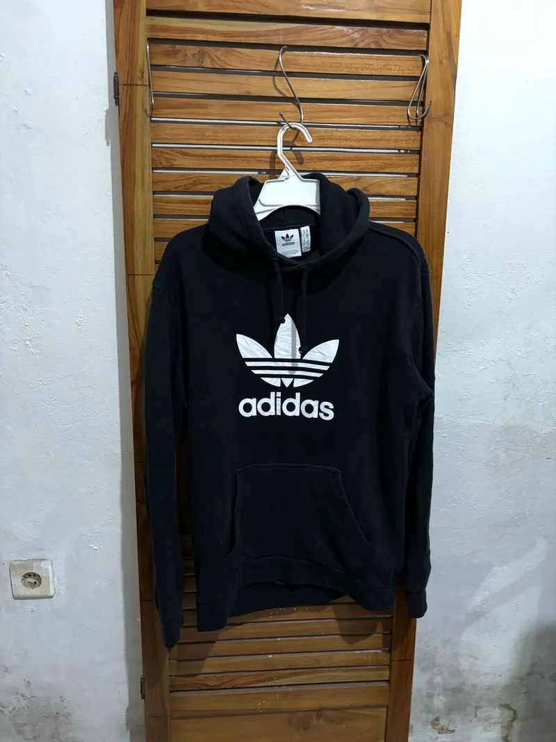 Adidas Track jacket Pria black photo 1