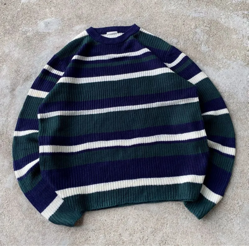 GU STRIPE SWEATER KNIT photo 1