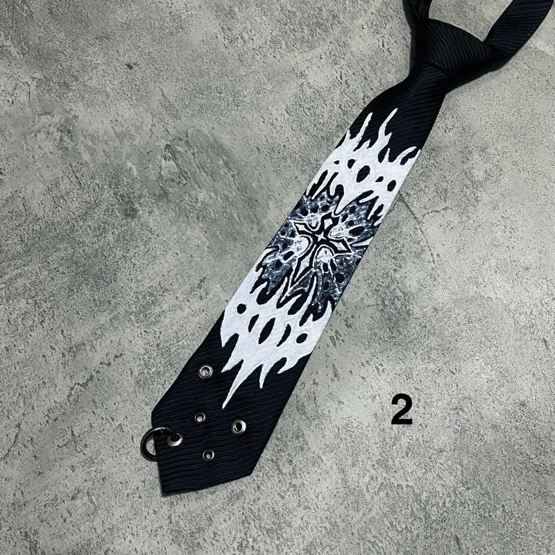 NECKTIE DASI CUSTOM ARTWORK BY TH SIGIL photo 1