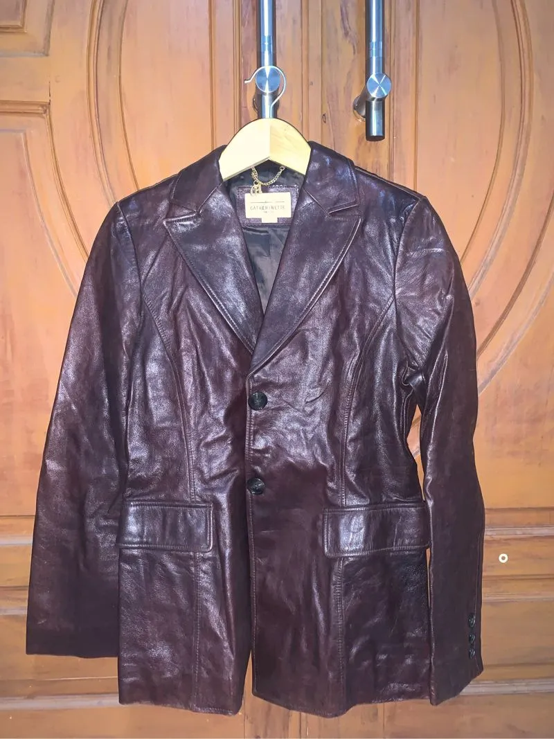 Jaket kulit domba asli photo 1