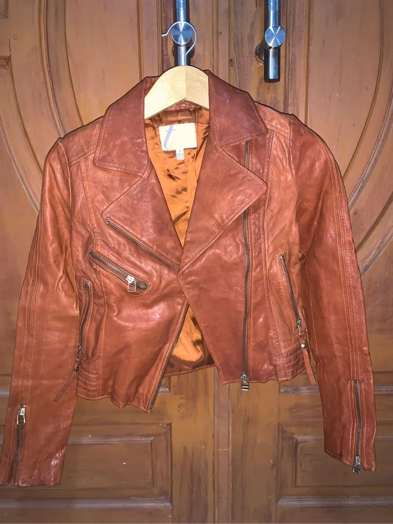 Jaket kulit domba asli photo 1