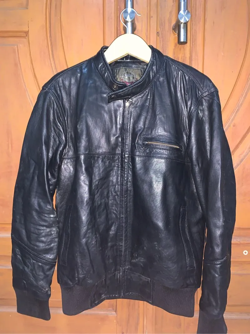 Jaket kulit domba asli photo 1