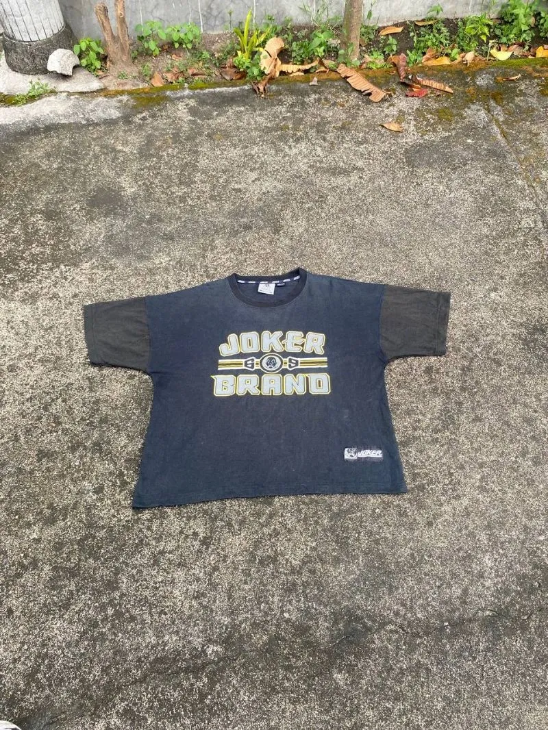 T-SHIRT JOKER BRAND NOT ECKO FUBU DOG TOWN KARL KANI  photo 1