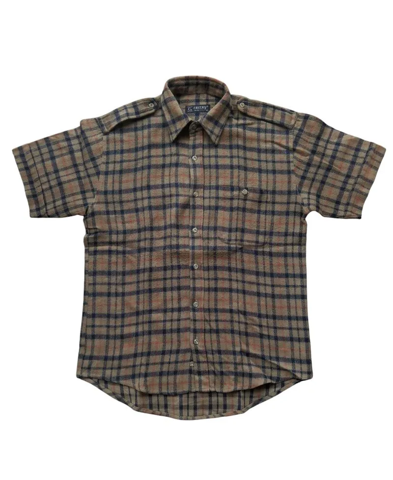 Work shirt wool shirt plaid shirt  photo 1