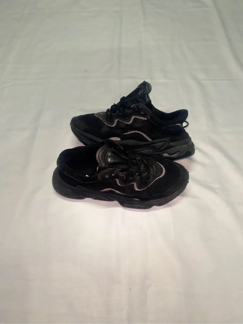 Adidas running full black photo 1