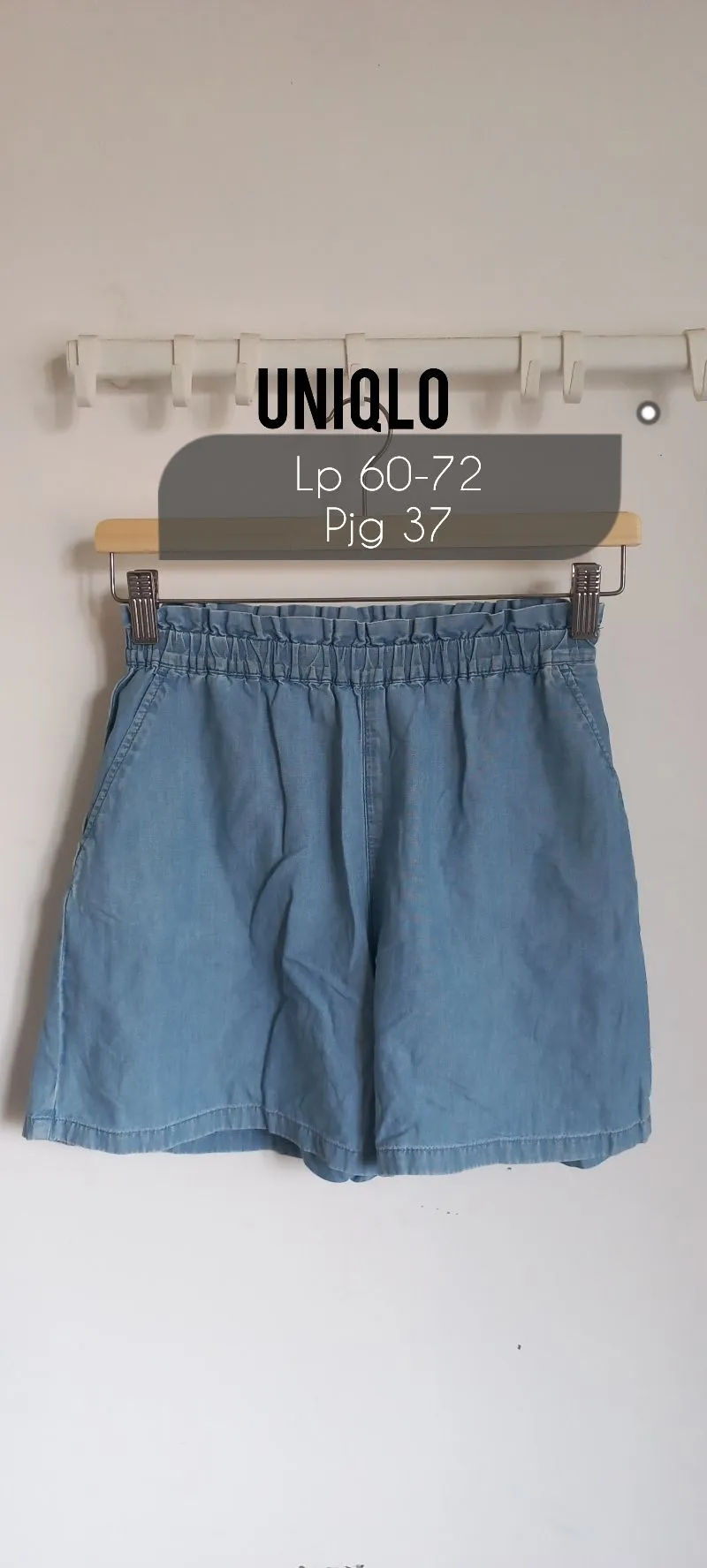 Celana pendek denim anak uniqlo photo 1