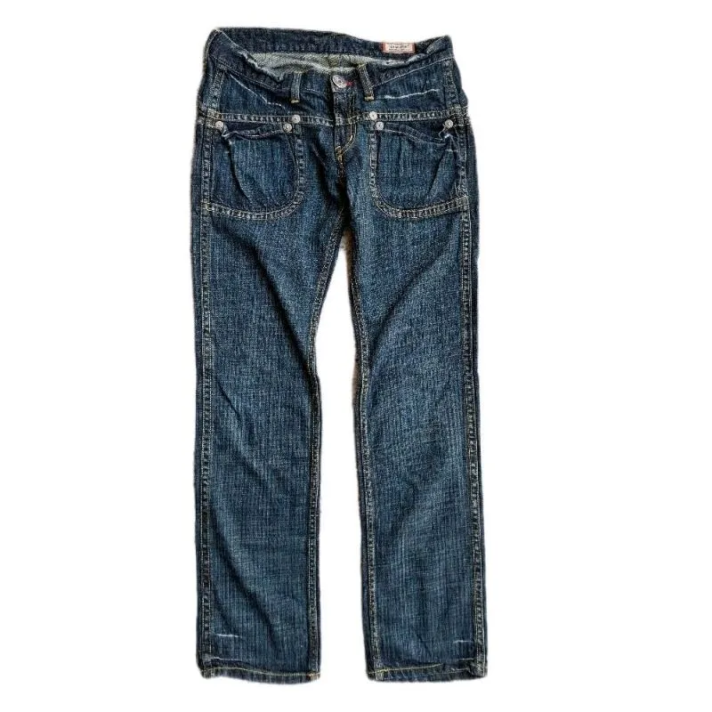 DEAR HEART BISON Co LTD JEANS
SIZE TAG M
LP:80cm
P:102cm
OL: photo 1