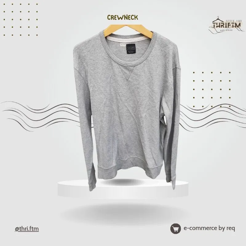 Zara Casual Sweater Pria gray photo 1