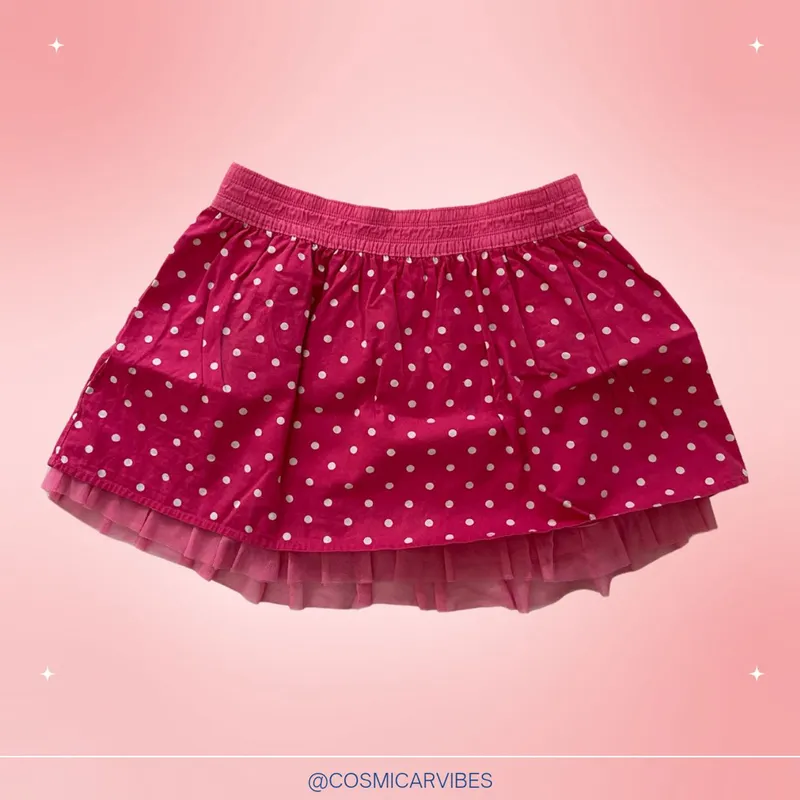Vintage Coquette Mini skirt Wanita pink photo 1