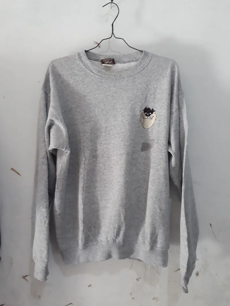 Vintage taz mania crewneck looney toones sz medium cr 1994 photo 1
