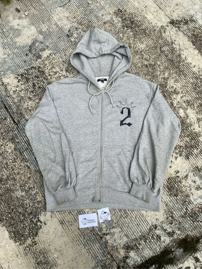 Hoodie Zip-Up Abu-Abu Barragan espada no 2 Brand: SPAO photo 1