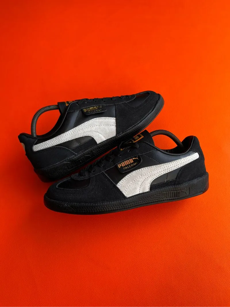 Puma Casual Sneakers Pria white black photo 1