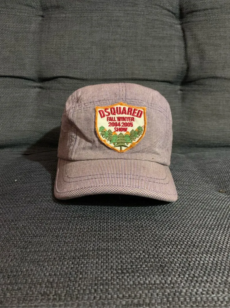 Patrol Cap Dsquared Tartan Motif photo 1