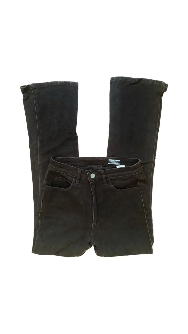 Sweet Camel brown flared pants photo 1