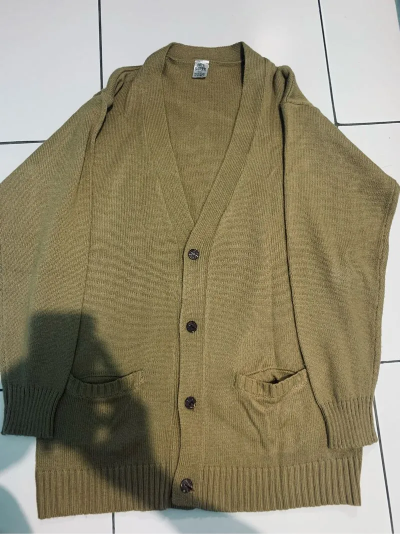 Cardigan Kurt Cobain Coklat photo 1