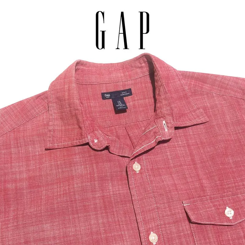 GAP Vintage Casual Casual shirt Pria red photo 1