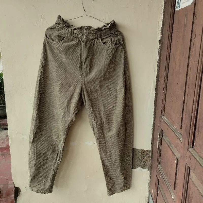 Korduroy Zara Pants Original photo 1