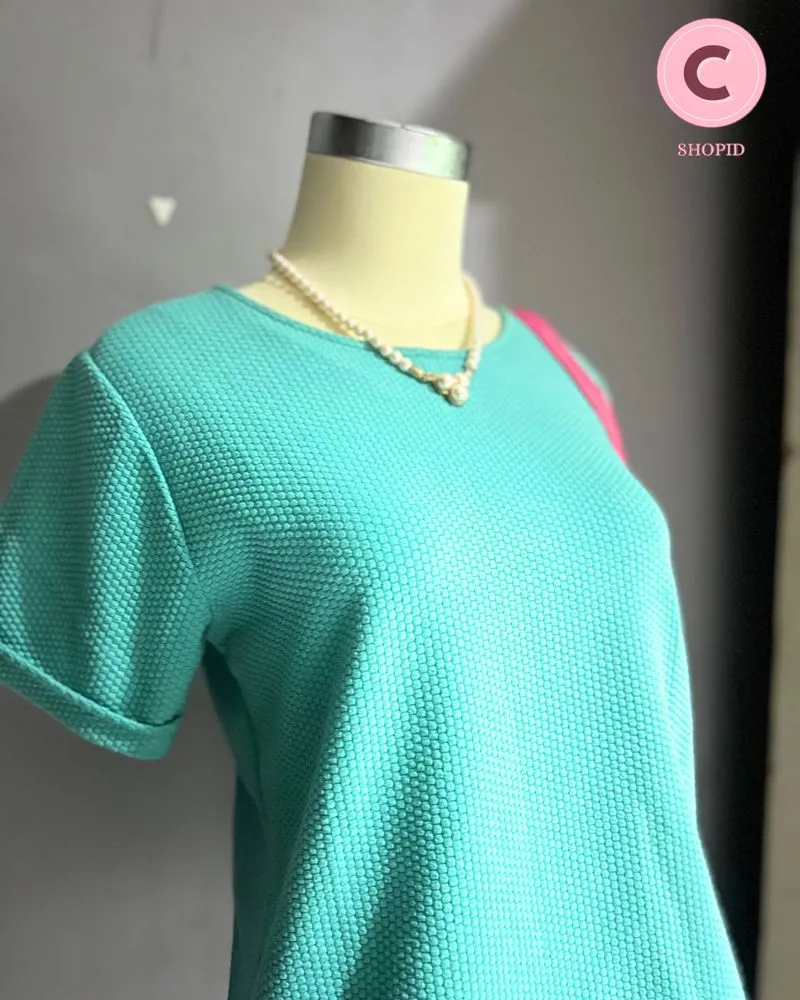 Casual Blouse Wanita green photo 1