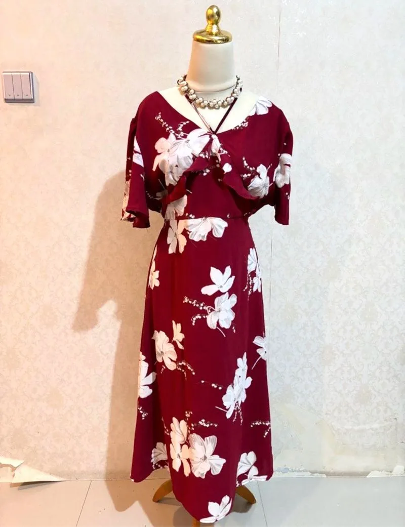 Dress floral cantik photo 1