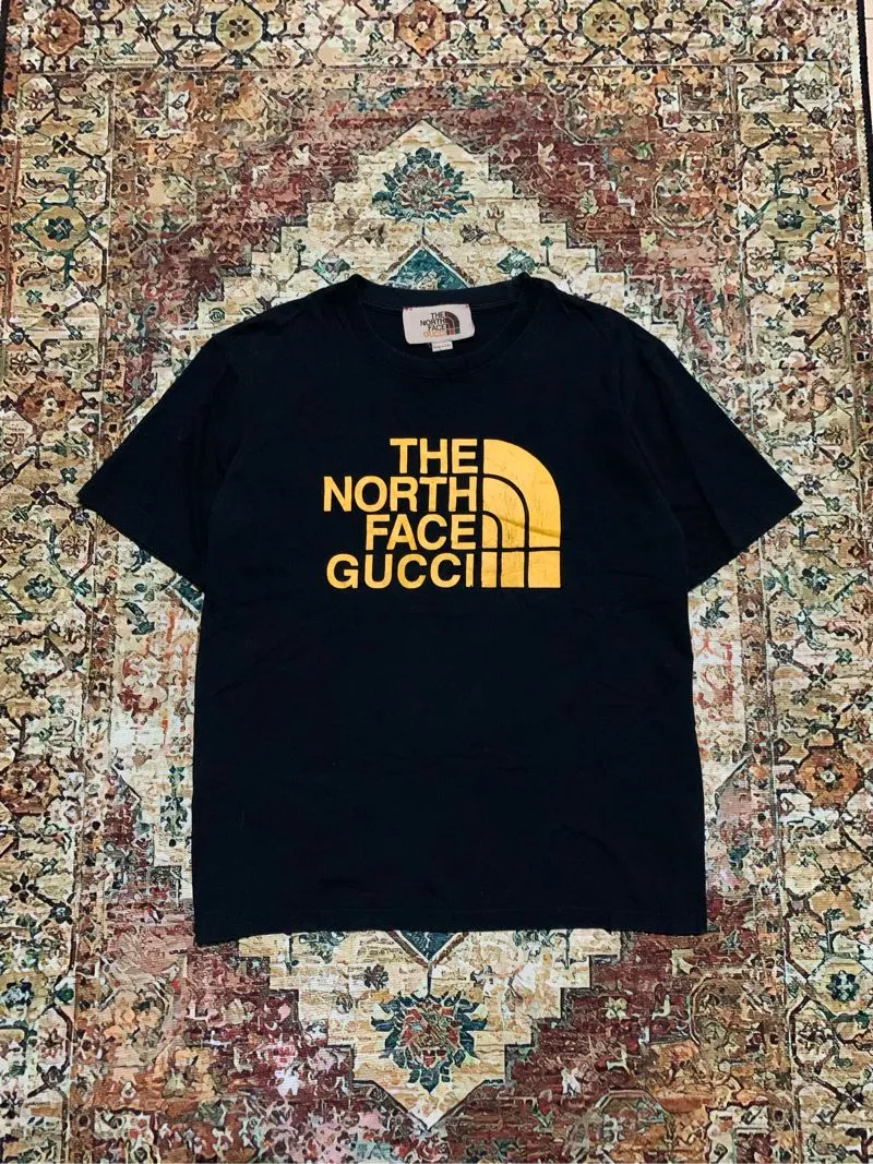 Tshirt The North Face Collab Gucci Black Original