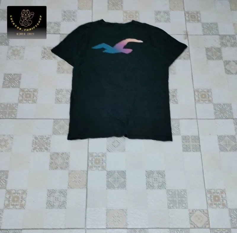 Casual T-shirt Pria black photo 1