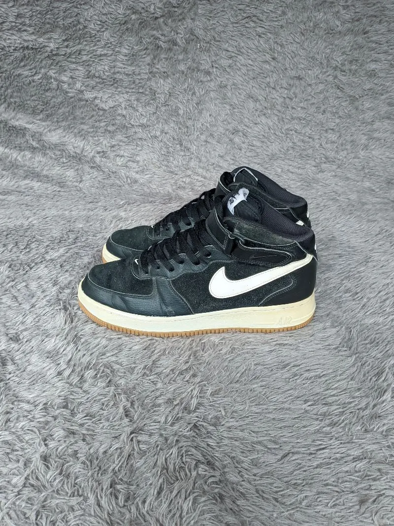 NIKE AIR FORCE MID BLACK SECOND 43 Preloved