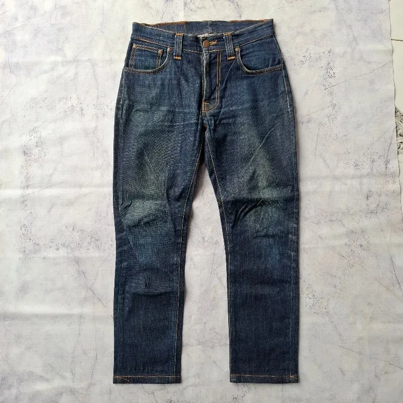 Nudie Casual Jeans Pria blue photo 1