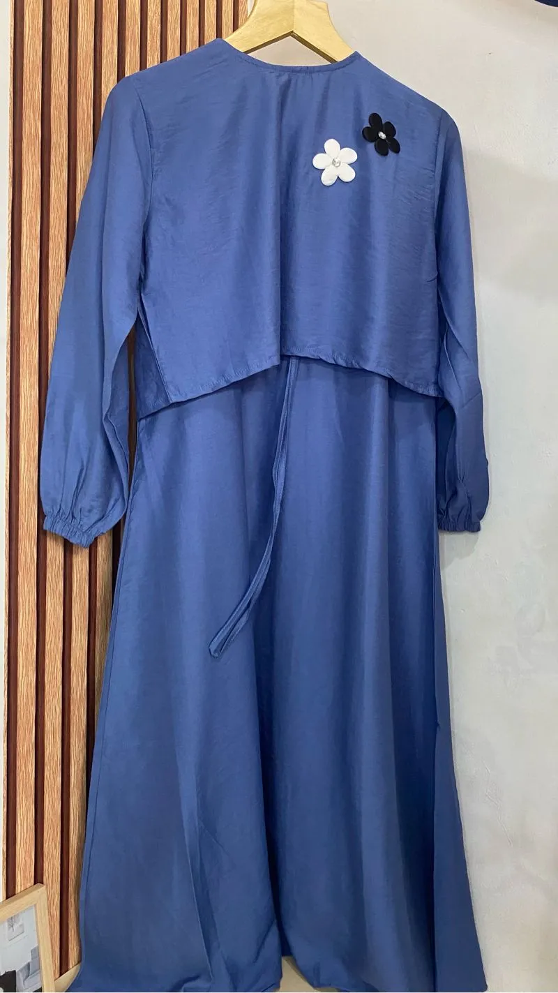 Midi Dress 2 in 1 with Crop Top photo 1