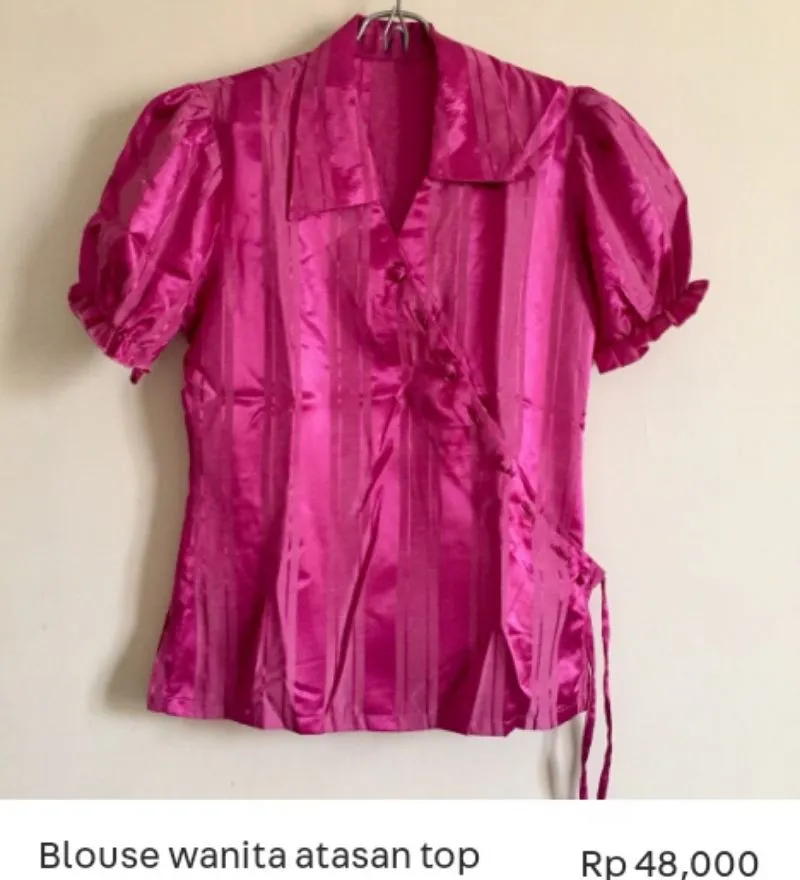 Blouse kemeja wanita kimono photo 1