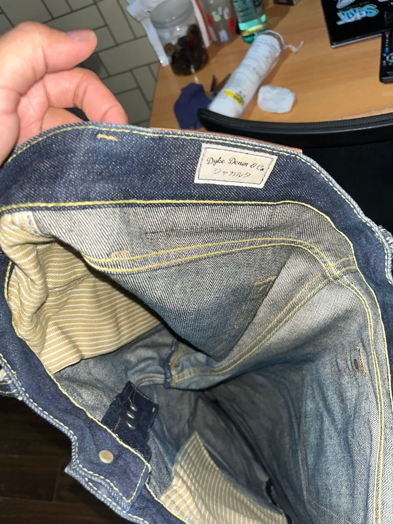 Closed Denim Biker Jeans Pria navy photo 1