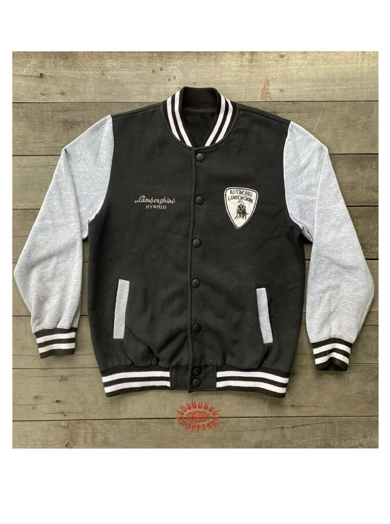 Sportswear Casual Varsity jacket Pria multicolor photo 1