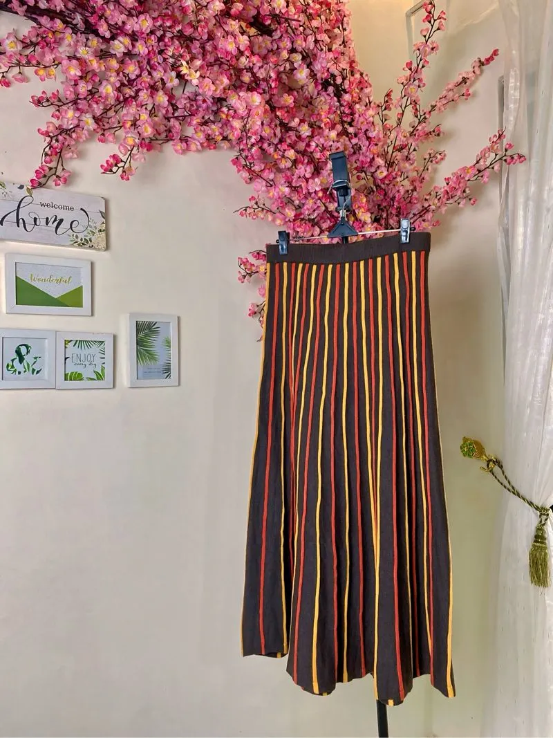 Rok Plisket Rajut photo 1