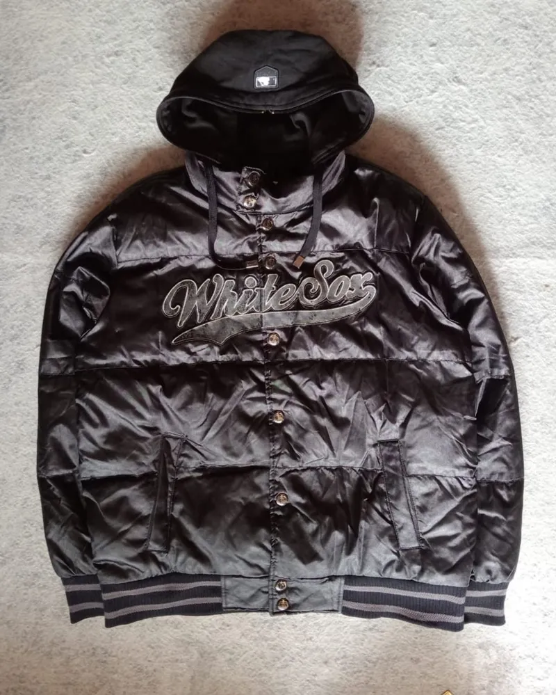 MLB Streetwear Puffer jacket Pria black photo 1