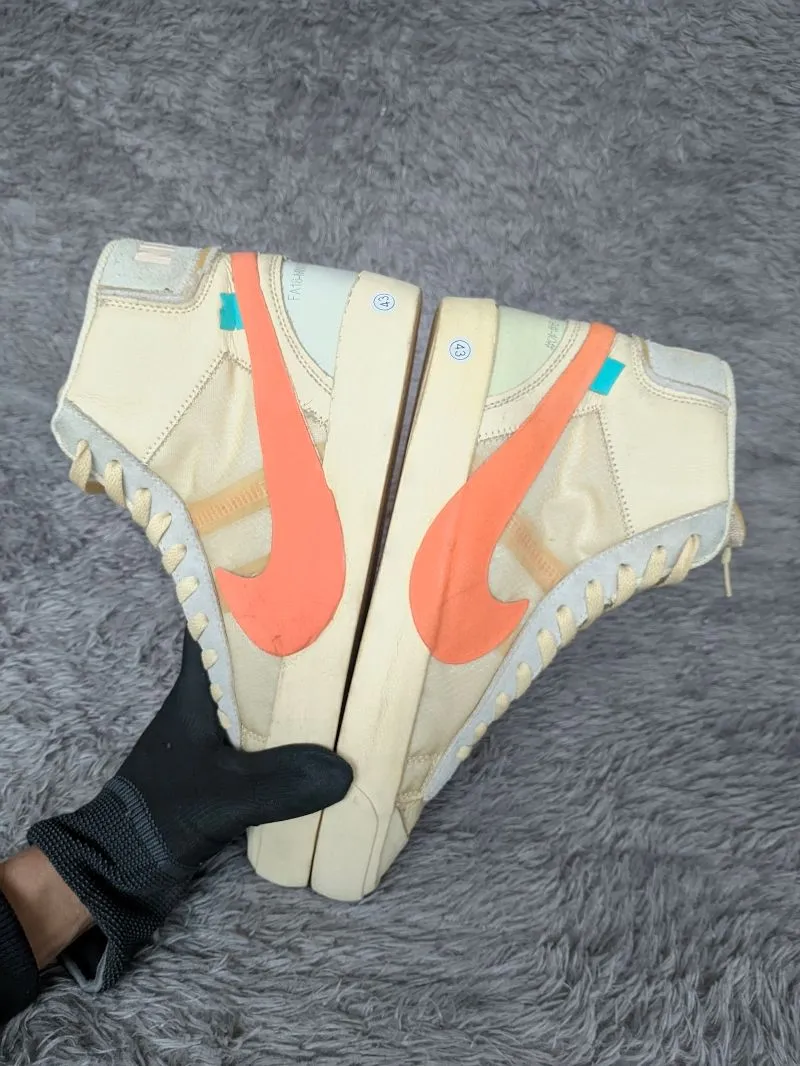 NIKE X OFF WHITE BLAZER MID ALL HALLOWS EVE SECOND 43 Preloved