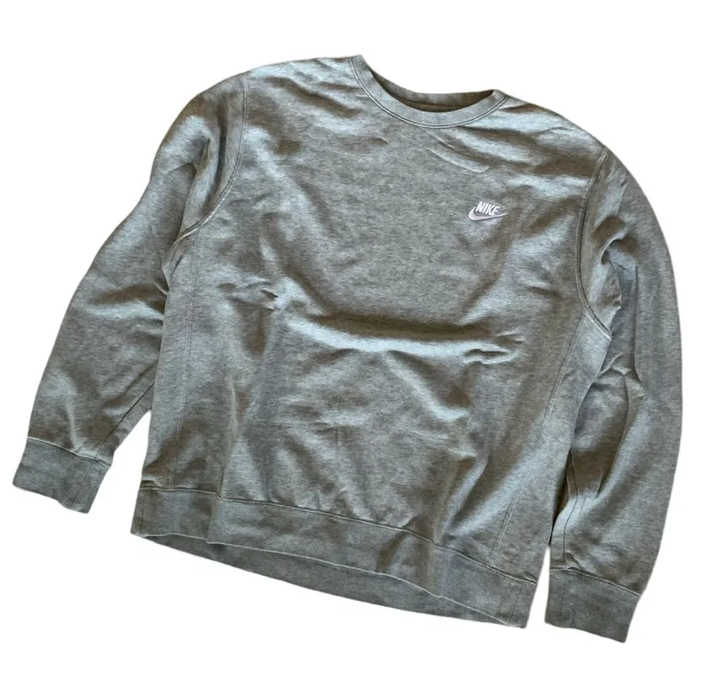 Nike Vintage Y2K Sweatshirt Pria gray photo 1