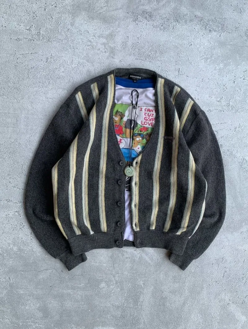 Cardigan vintage pattern 90s by Renoma photo 1