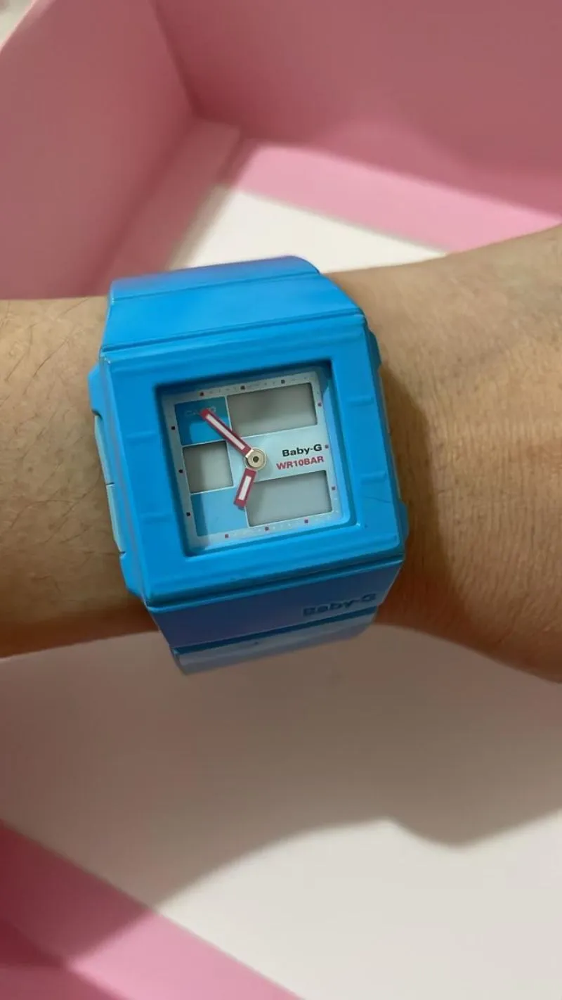 Casio Baby G Blue Original photo 1