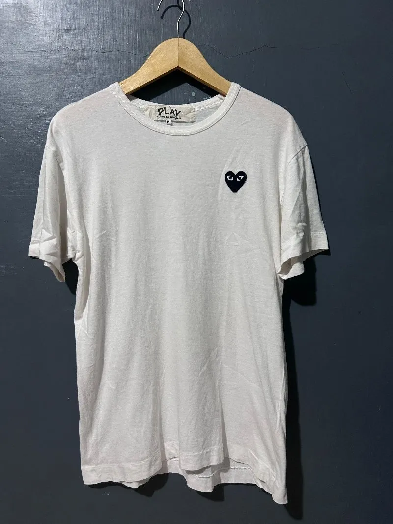 THRIFT T-SHIRT COMMES DES GARCONS CDG PLAY ( SECOND BRAND ) photo 1