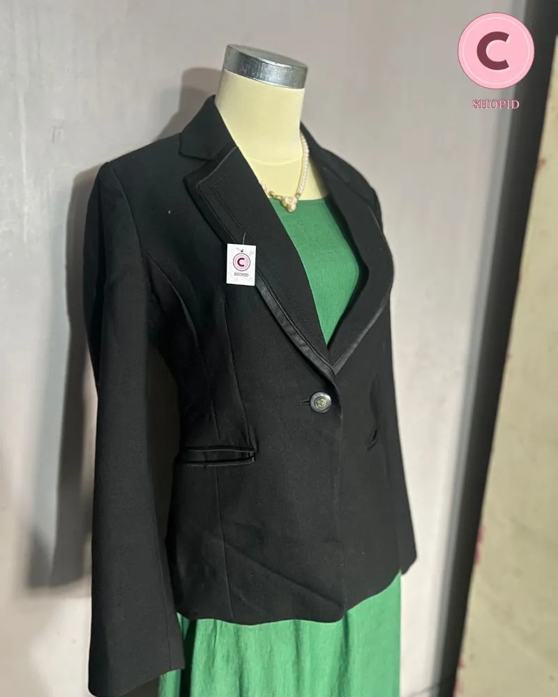 Blazer Wanita Hitam Pekat photo 1