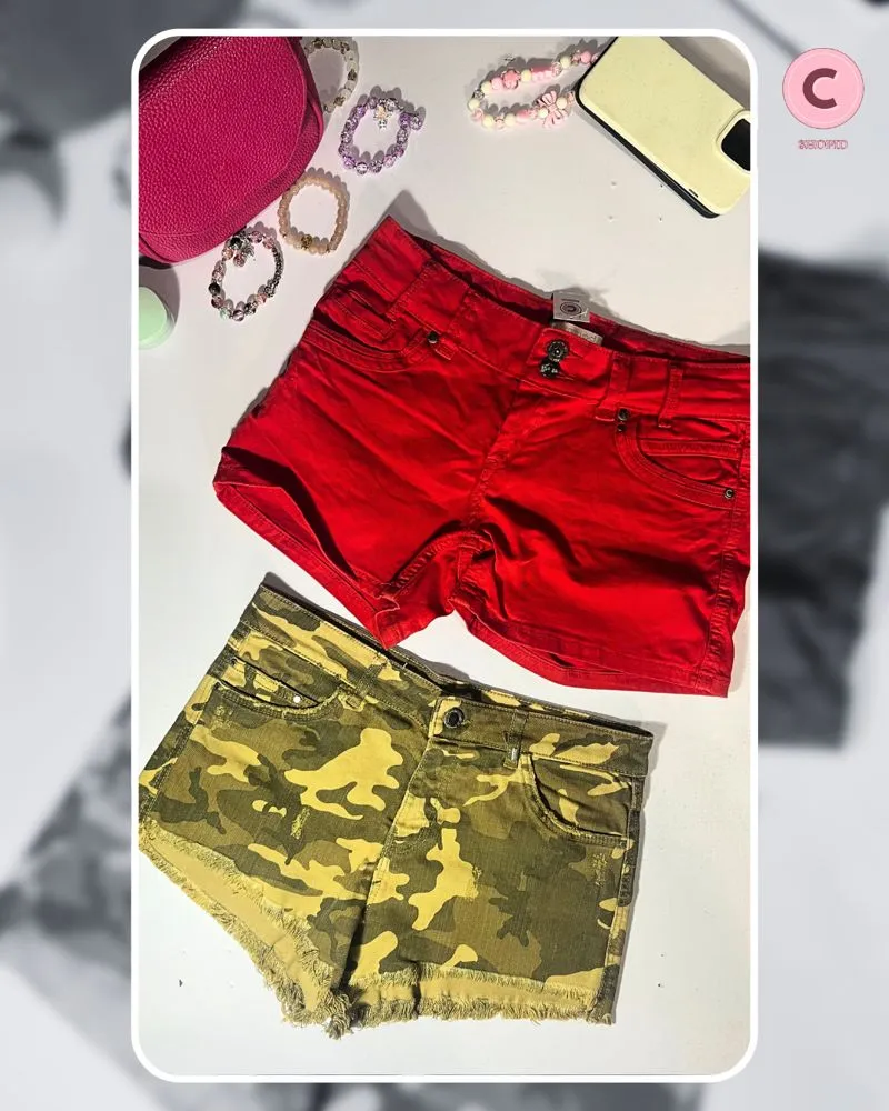 Celana Pendek Bershka Promos Denim Wanita (dapat 2) photo 1