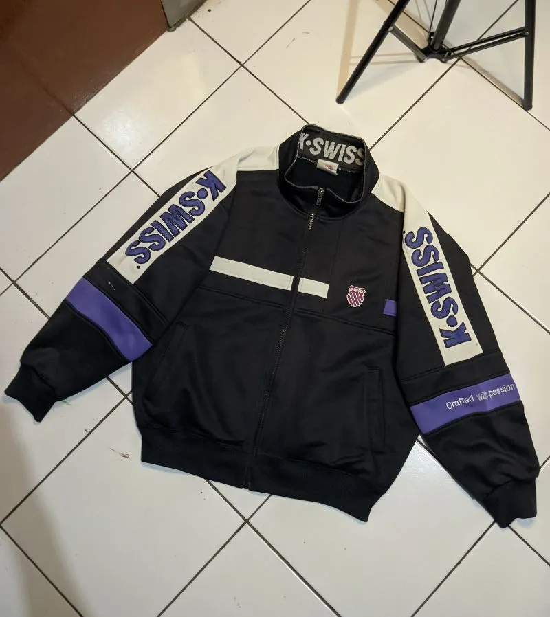 Tracktop Vintage K-Swiss Spellout  photo 1