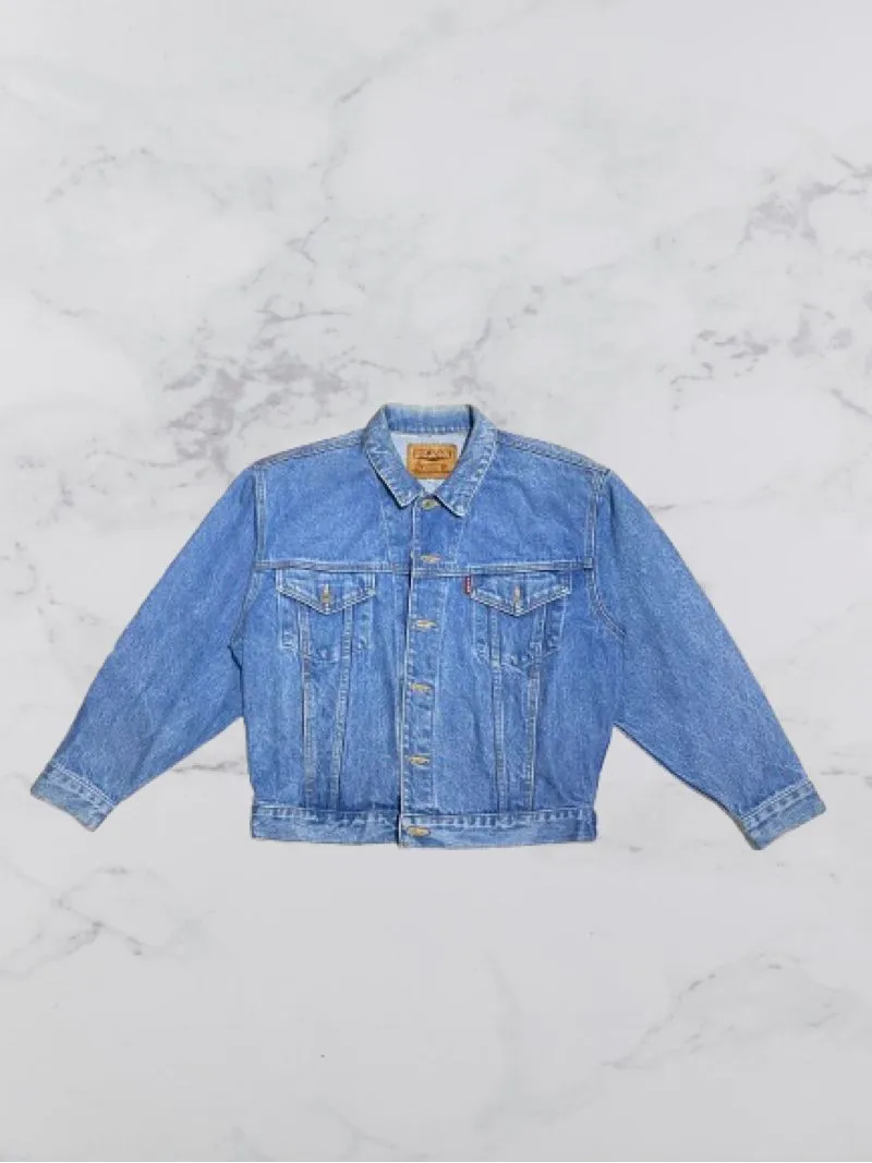 JAKET JEANS BIG JOHN TRUCKER (boxy) Preloved